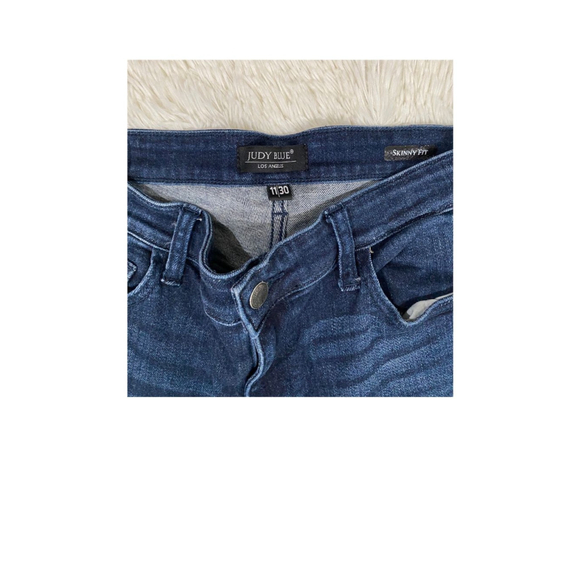 Judy Blue High Waist Skinny Leg Jeans - Size 11 (EUC) - Picture 3 of 4